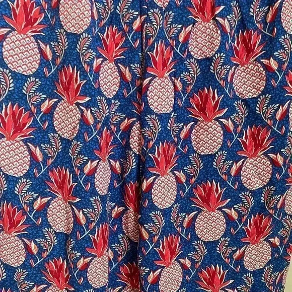 Boden Bembridge Pants Tropical Print Size 8P - Picture 4 of 11
